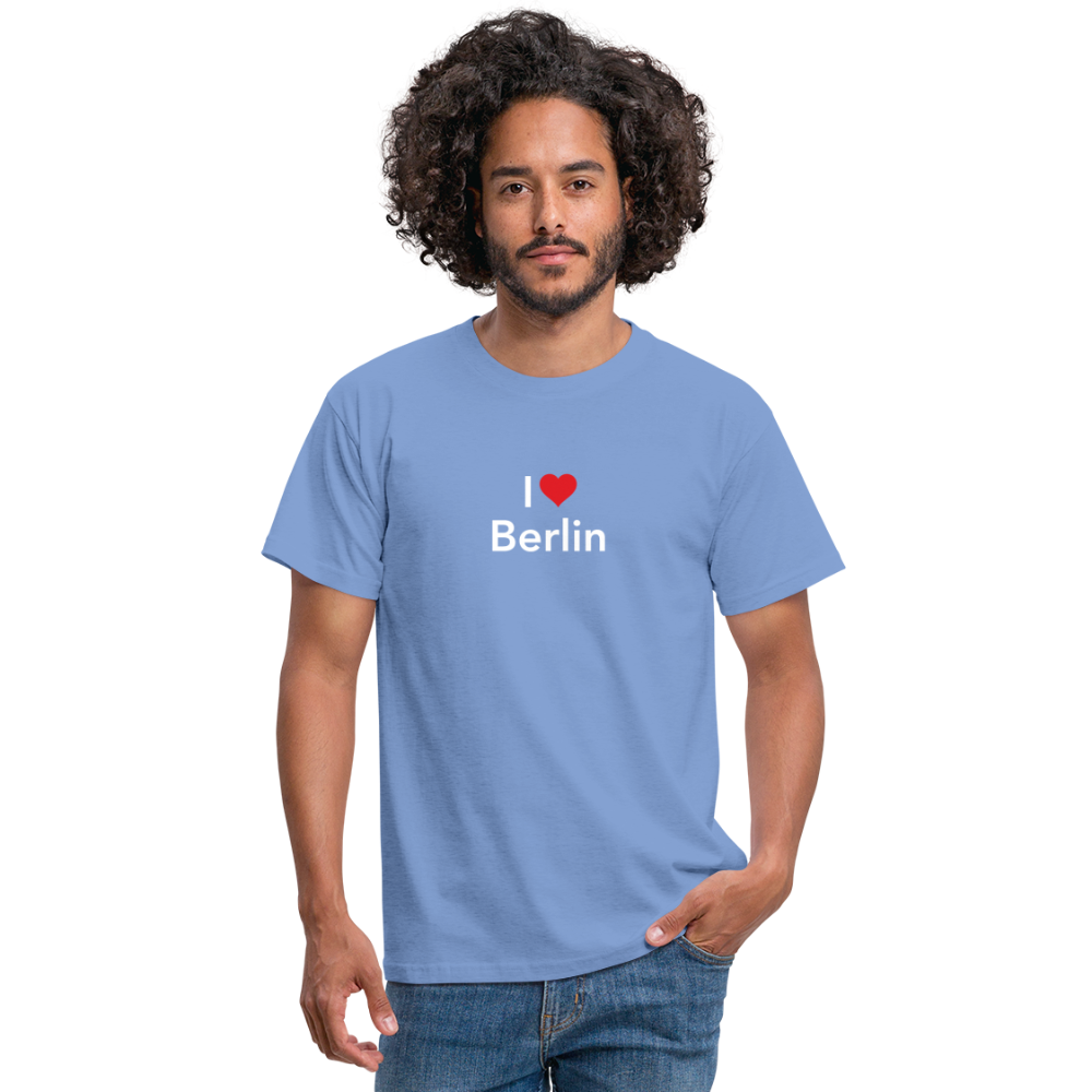 T-Shirt "I Love Berlin" Bright Edition - carolina blue