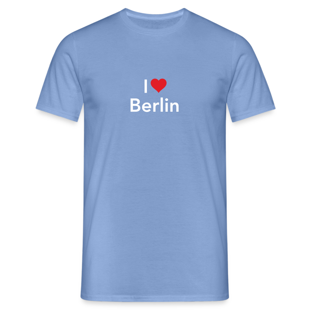 T-Shirt "I Love Berlin" Bright Edition - carolina blue