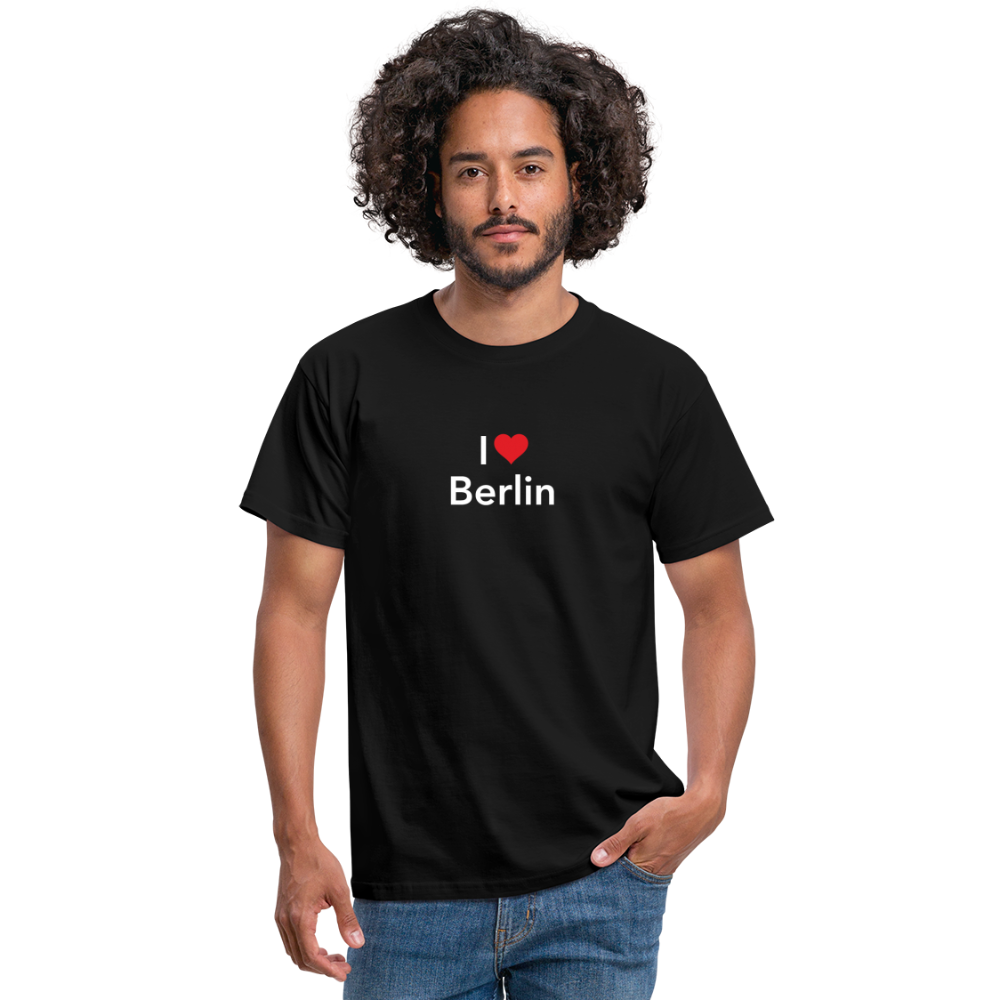 T-Shirt "I Love Berlin" Bright Edition - Schwarz