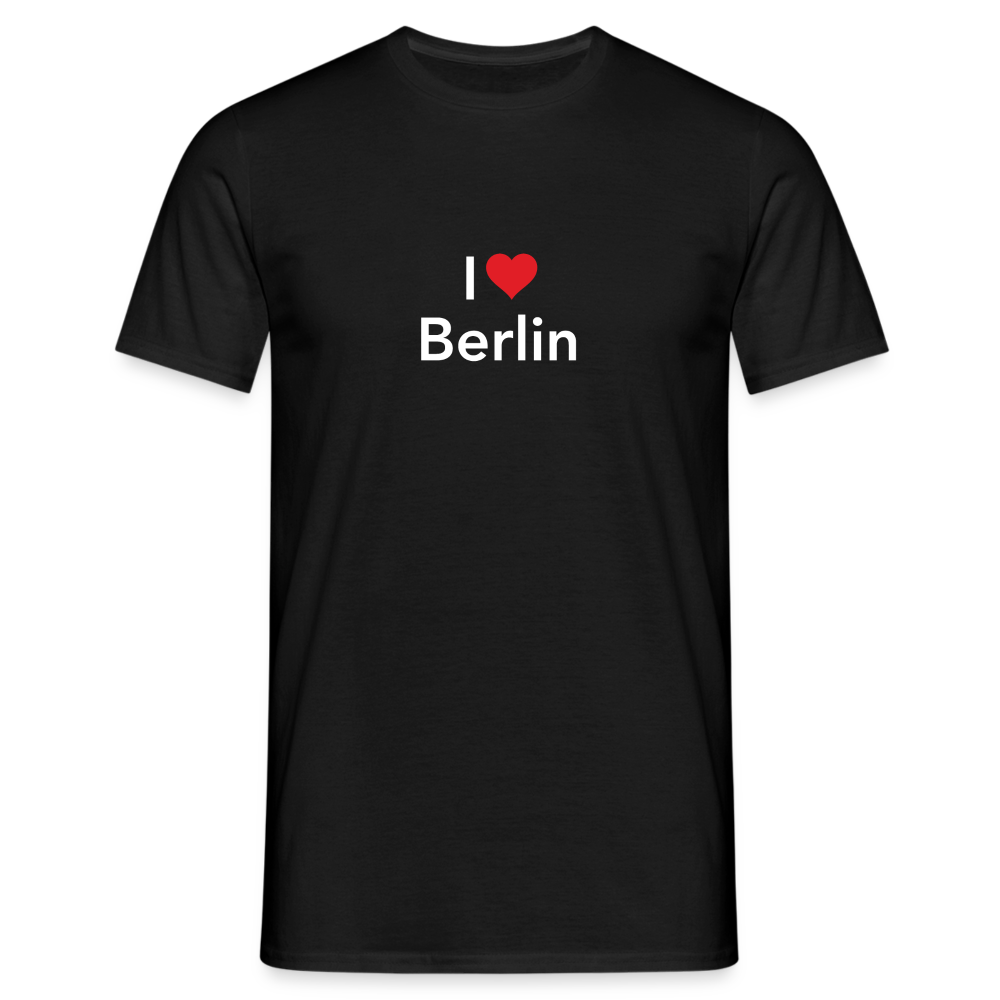 T-Shirt "I Love Berlin" Bright Edition - Schwarz