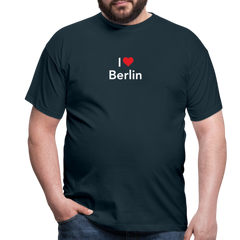 T-Shirt "I Love Berlin" Bright Edition - Navy