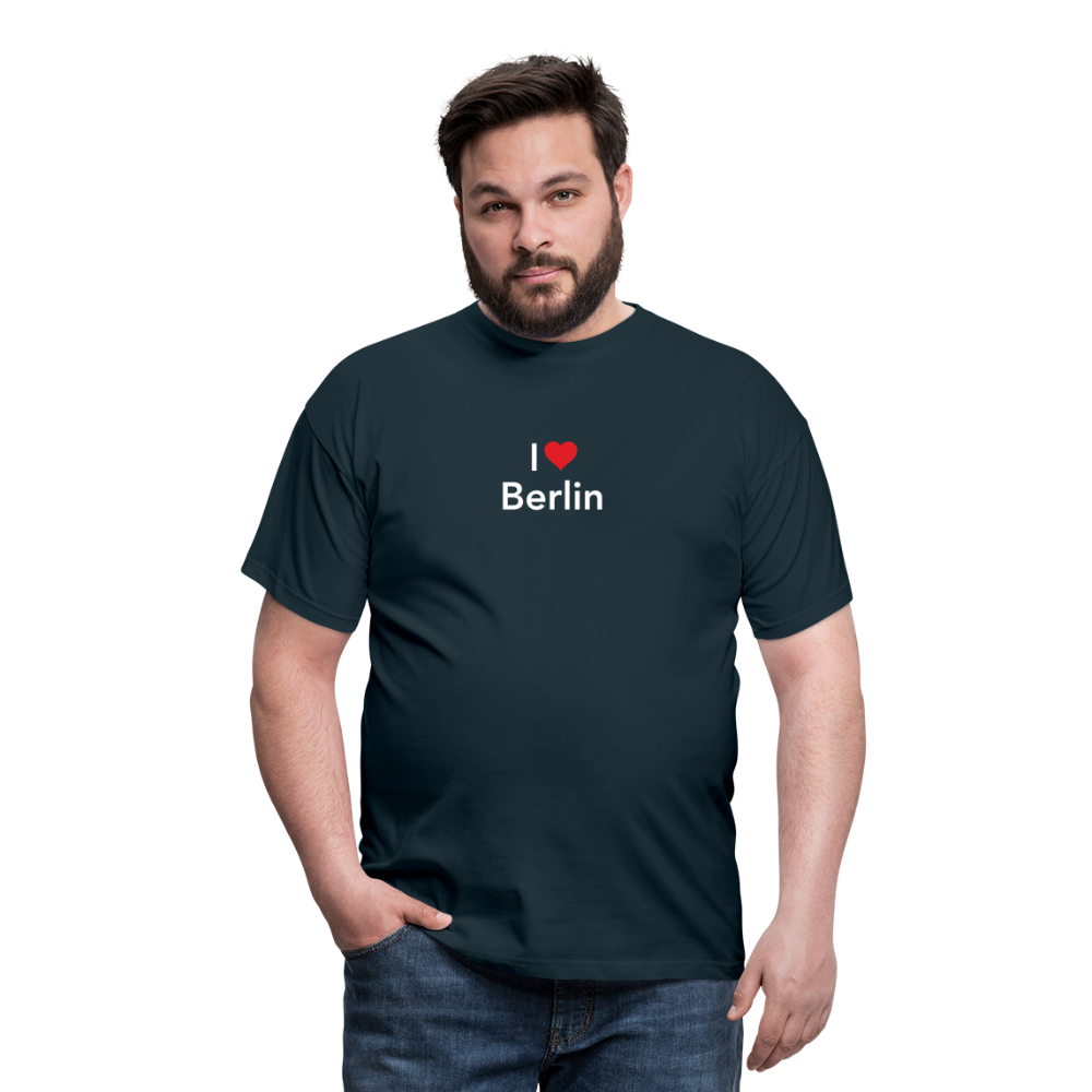 T-Shirt "I Love Berlin" Bright Edition - Navy