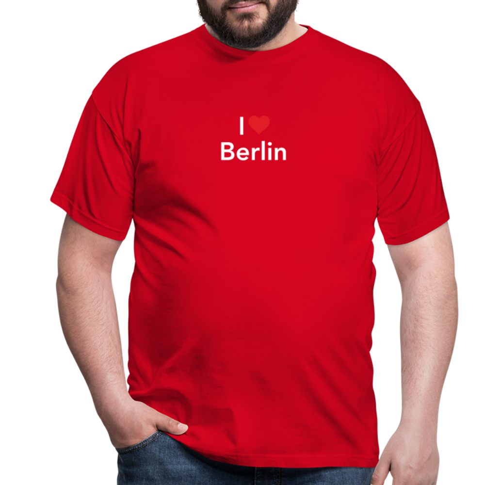 T-Shirt "I Love Berlin" Bright Edition - Rot