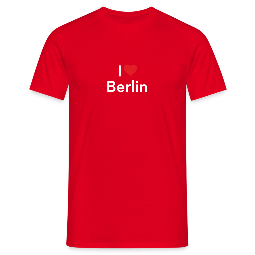 T-Shirt "I Love Berlin" Bright Edition - Rot