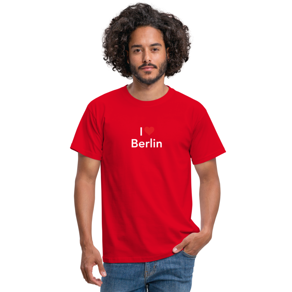 T-Shirt "I Love Berlin" Bright Edition - Rot