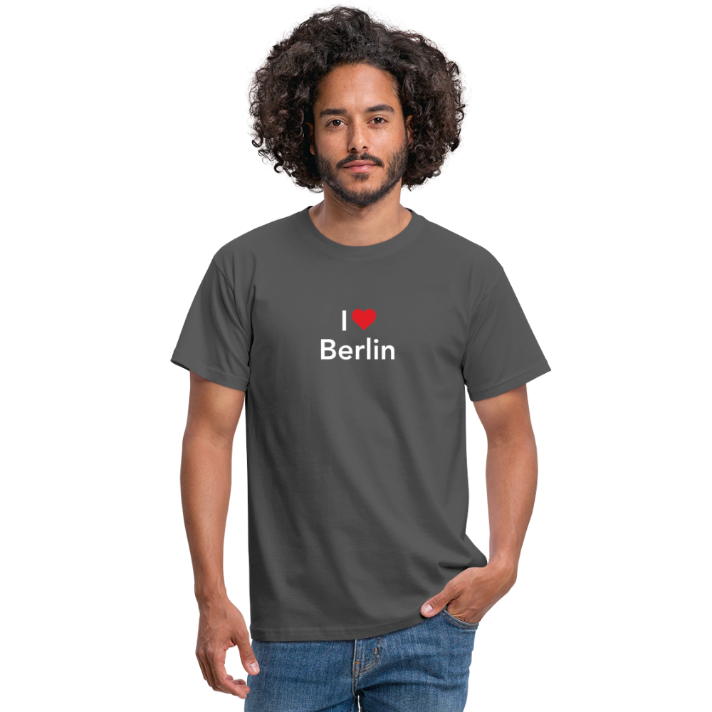 T-Shirt "I Love Berlin" Bright Edition - Anthrazit