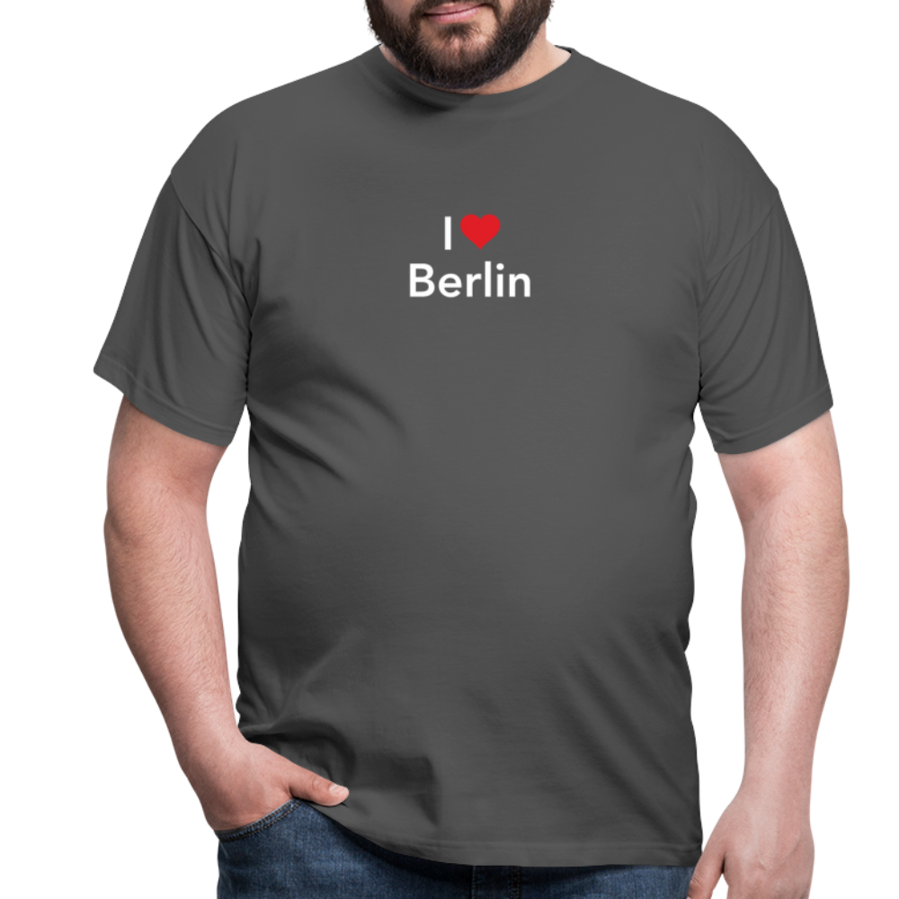 T-Shirt "I Love Berlin" Bright Edition - Anthrazit