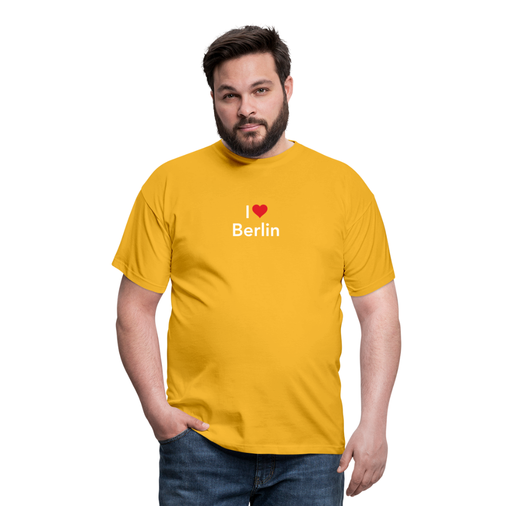 T-Shirt "I Love Berlin" Bright Edition - Gelb
