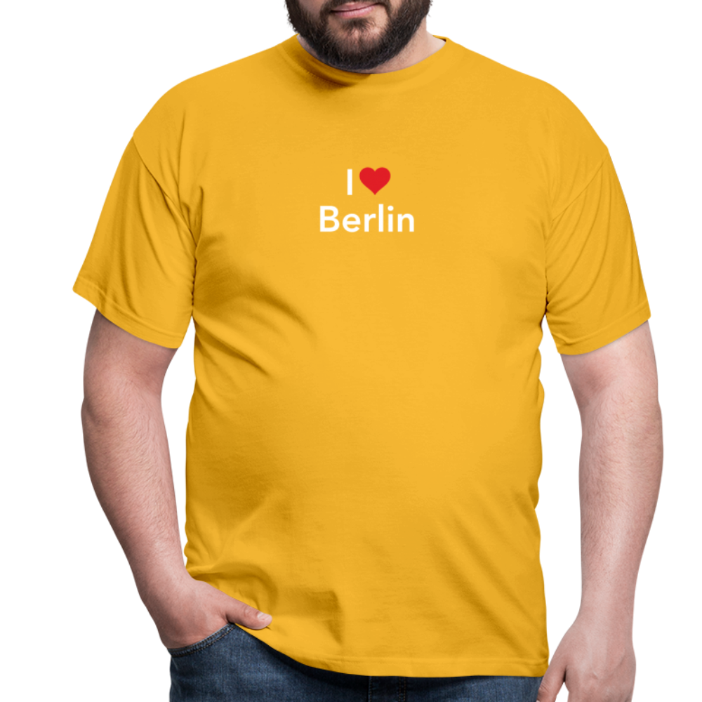 T-Shirt "I Love Berlin" Bright Edition - Gelb