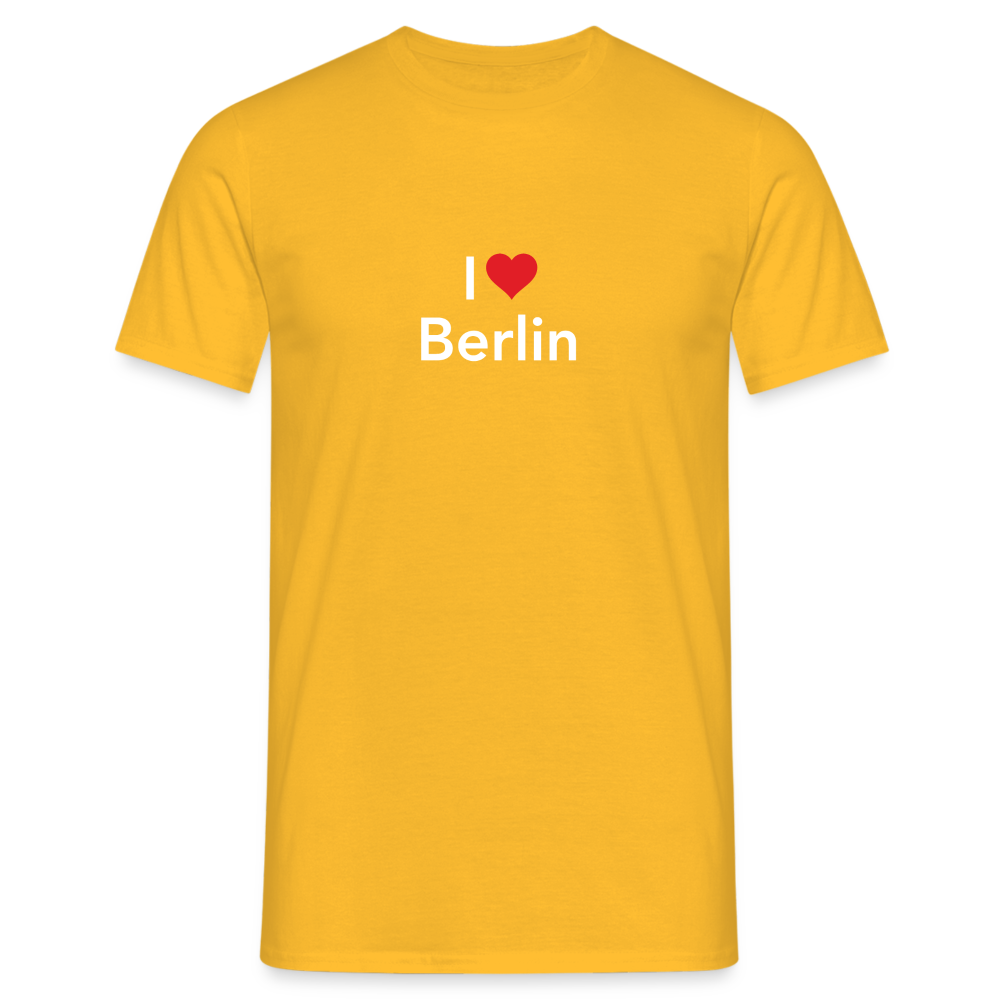 T-Shirt "I Love Berlin" Bright Edition - Gelb