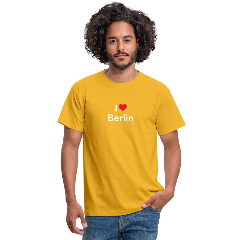 T-Shirt "I Love Berlin" Bright Edition - Gelb