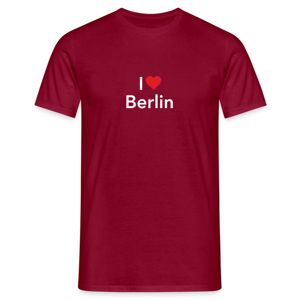 T-Shirt "I Love Berlin" Bright Edition - Ziegelrot