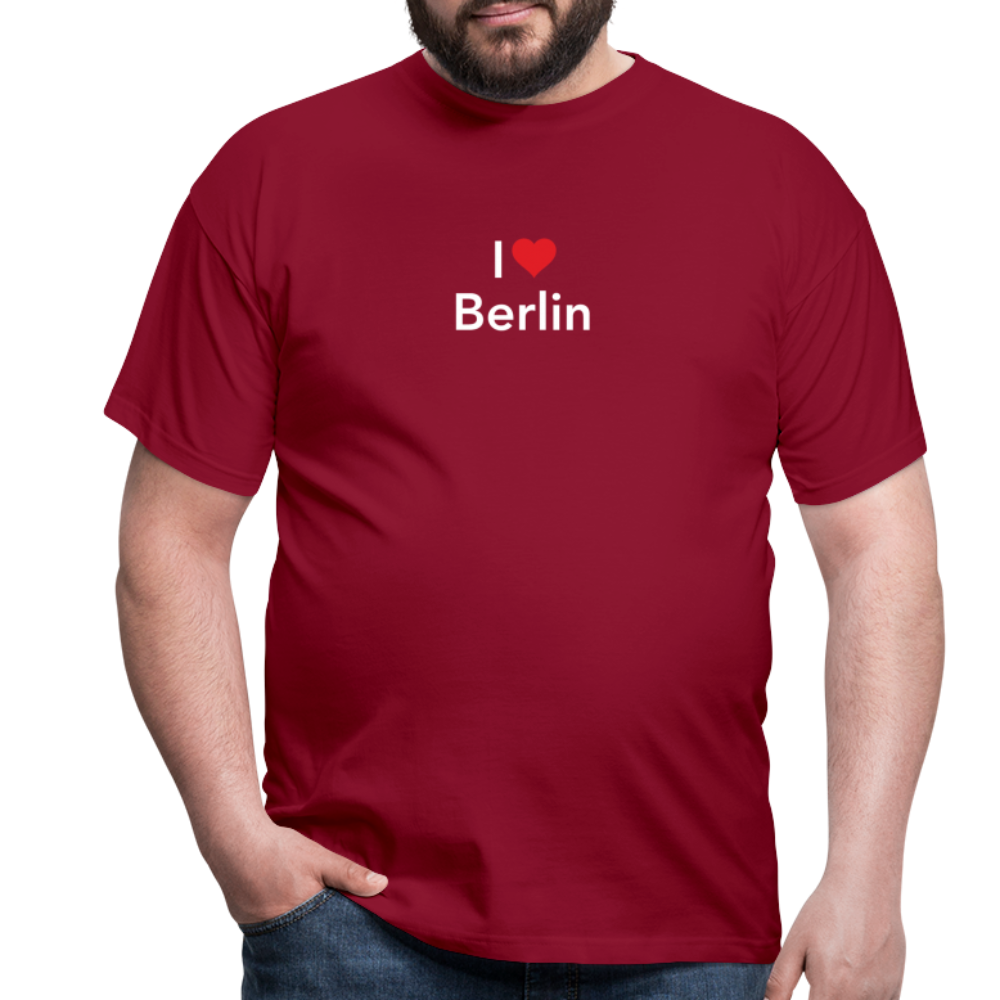 T-Shirt "I Love Berlin" Bright Edition - Ziegelrot
