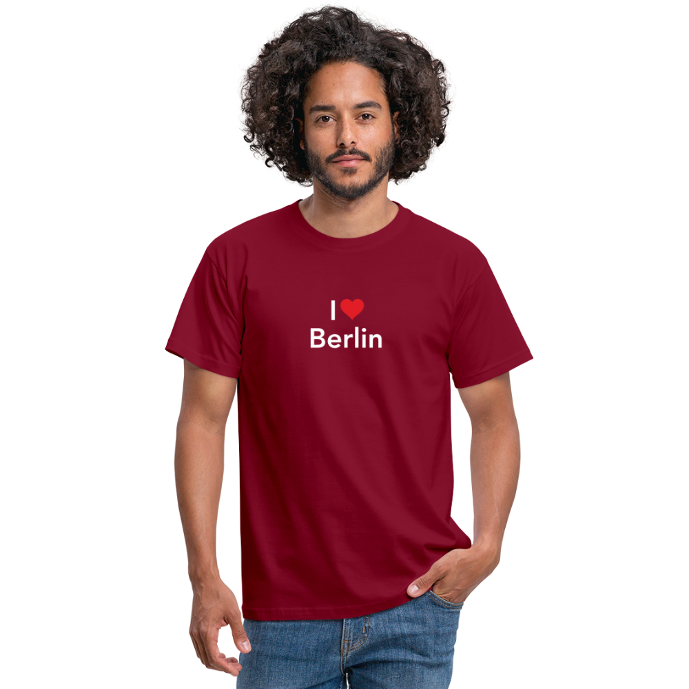 T-Shirt "I Love Berlin" Bright Edition - Ziegelrot