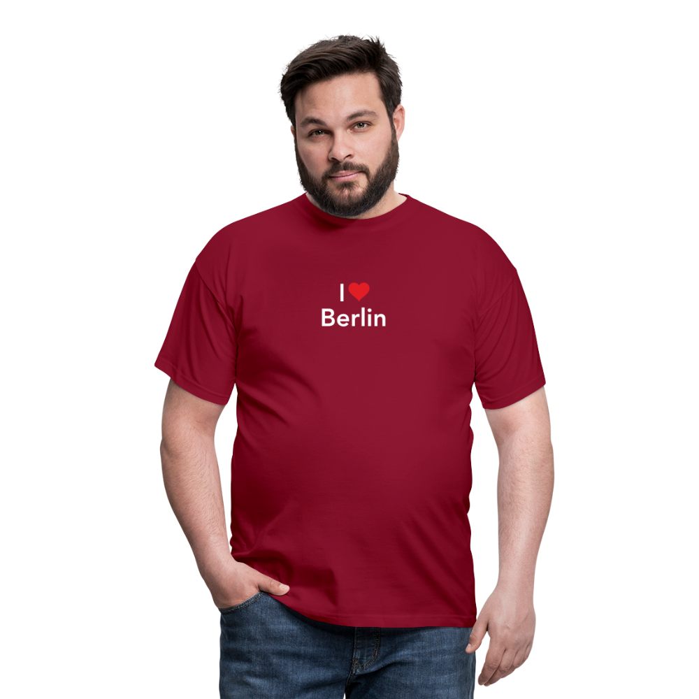 T-Shirt "I Love Berlin" Bright Edition - Ziegelrot