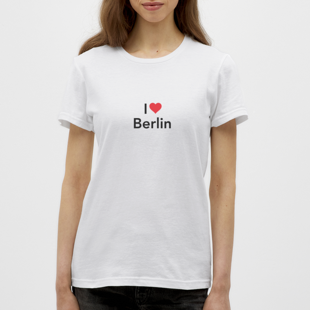 T-Shirt Ladies "I Love Berlin" - Weiß