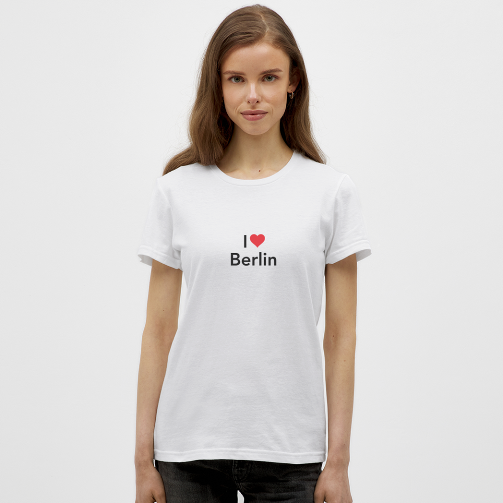 T-Shirt Ladies "I Love Berlin" - Weiß
