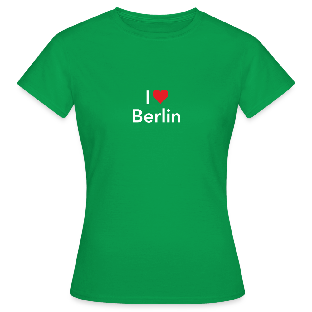 T-Shirt Ladies "I Love Berlin" Bright Edition - Kelly Green