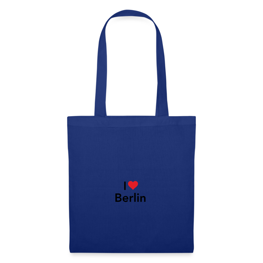 Tote Bag "I Love Berlin" Bright Edition - Royalblau