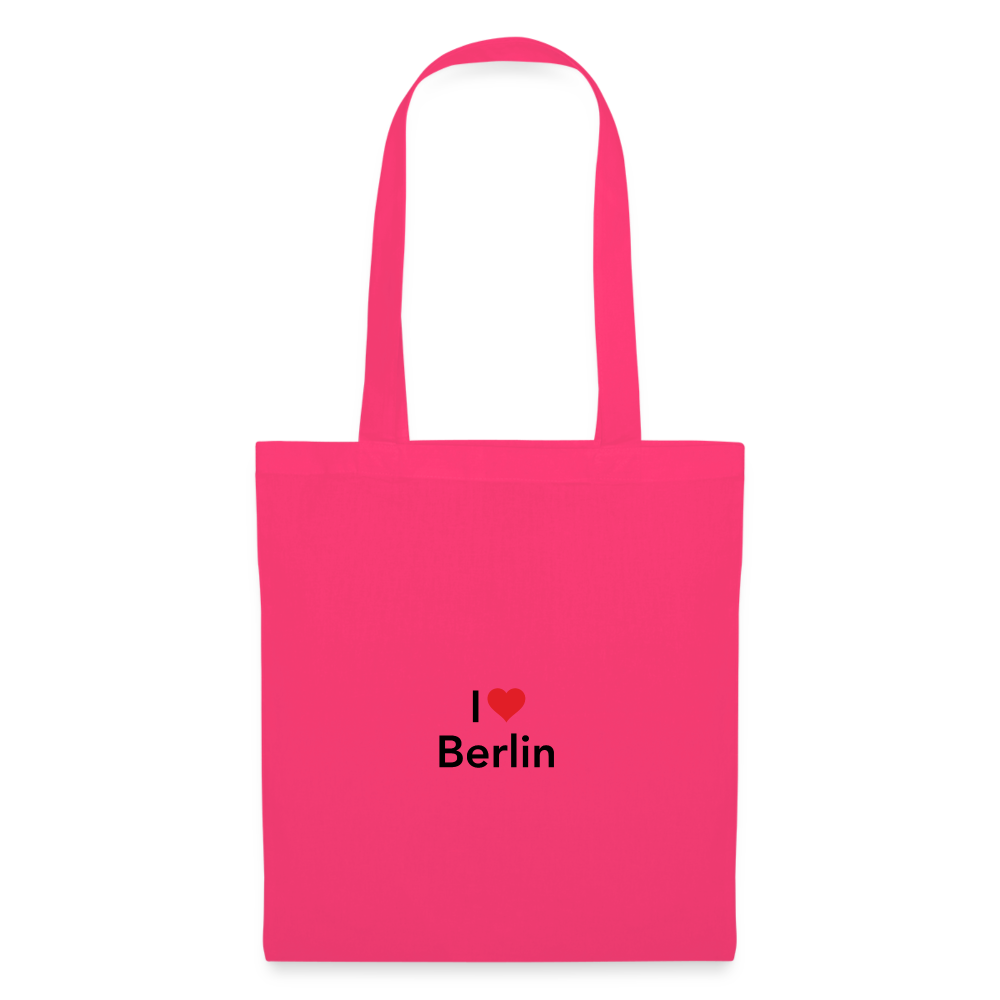 Tote Bag "I Love Berlin" Bright Edition - Azalea