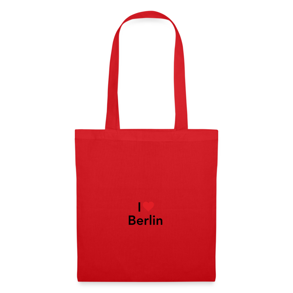Tote Bag "I Love Berlin" Bright Edition - Rot
