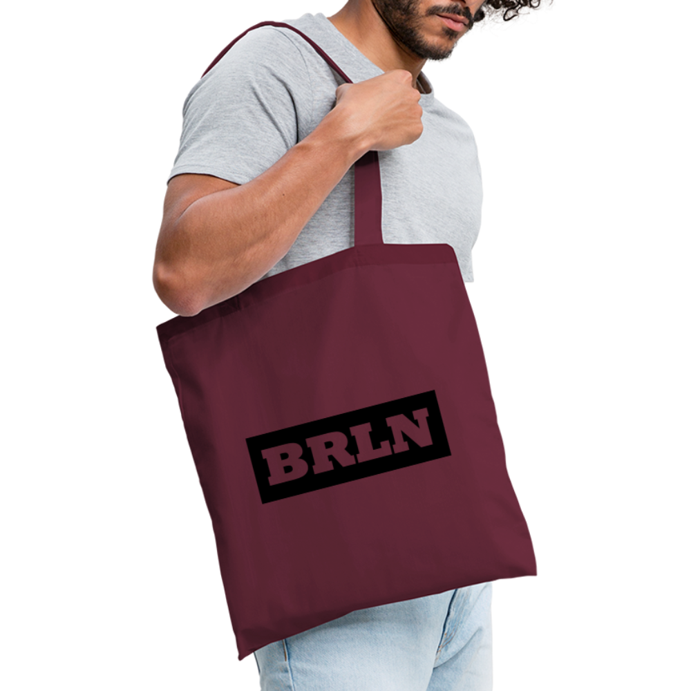 Tote Bag Berlin "Bold" - Burgunderrot