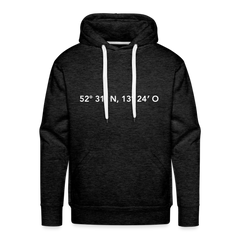 Hoodie Berlin "GPS" Bright Edition - Anthrazit