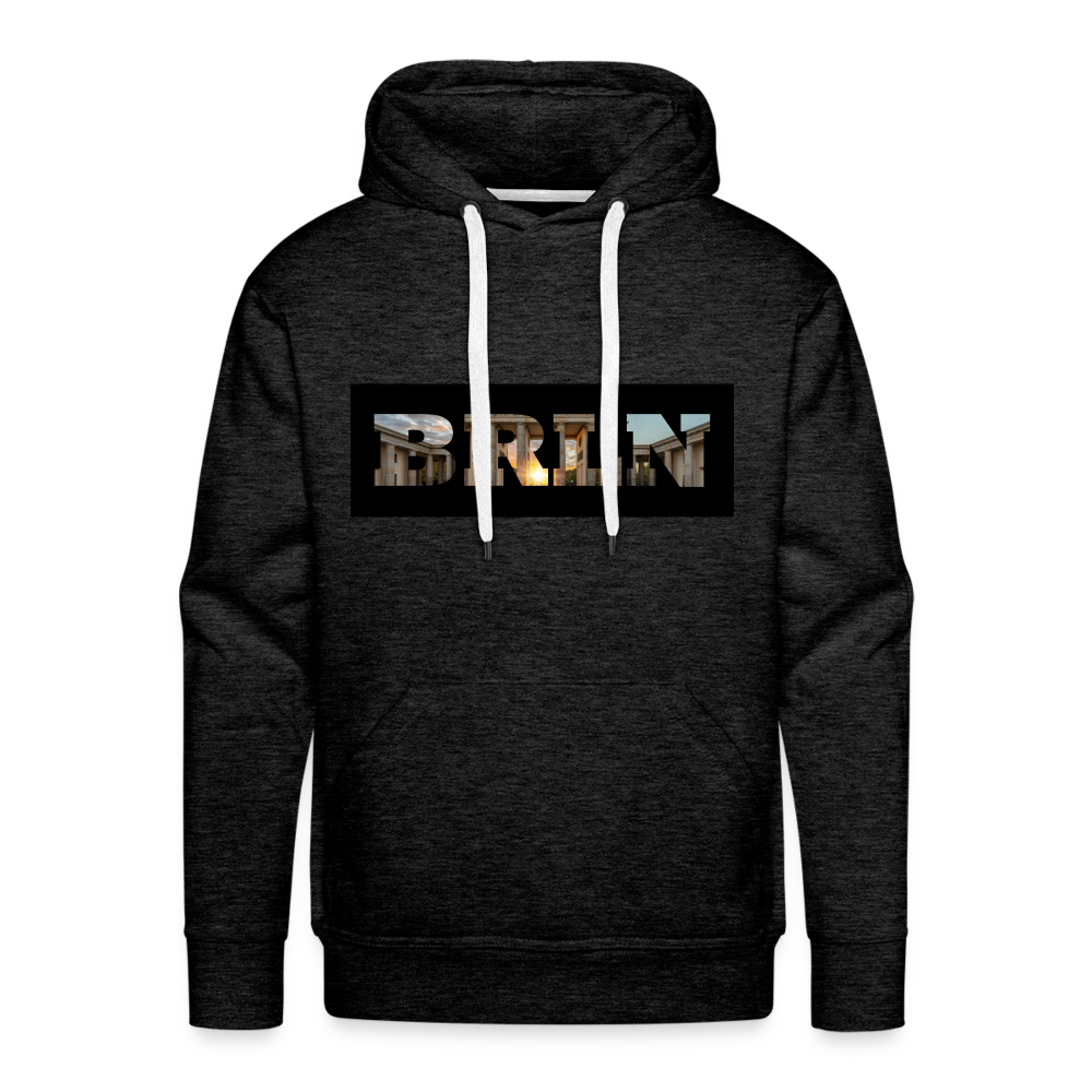 Hoodie Berlin "BRLN Brandenburger Tor" Dark Edition - Anthrazit