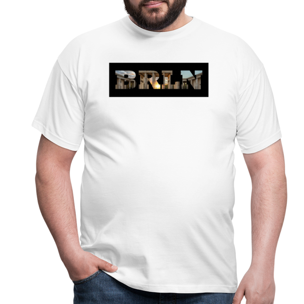 T-Shirt Berlin "BRLN Brandenburger Tor" - Weiß