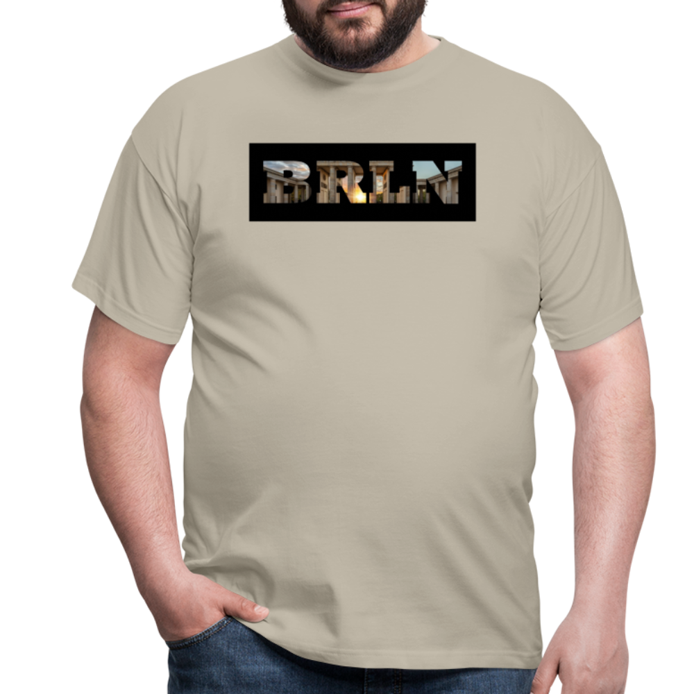 T-Shirt Berlin "BRLN Brandenburger Tor" - Sandbeige