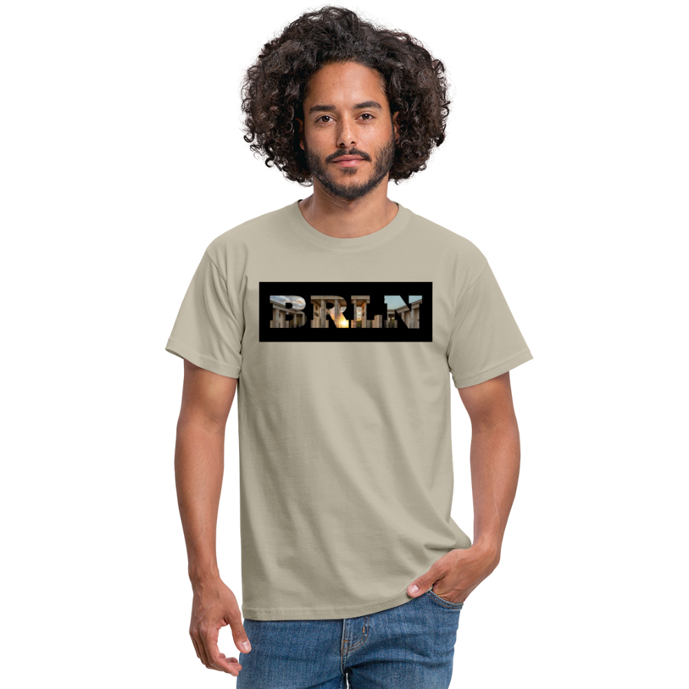 T-Shirt Berlin "BRLN Brandenburger Tor" - Sandbeige