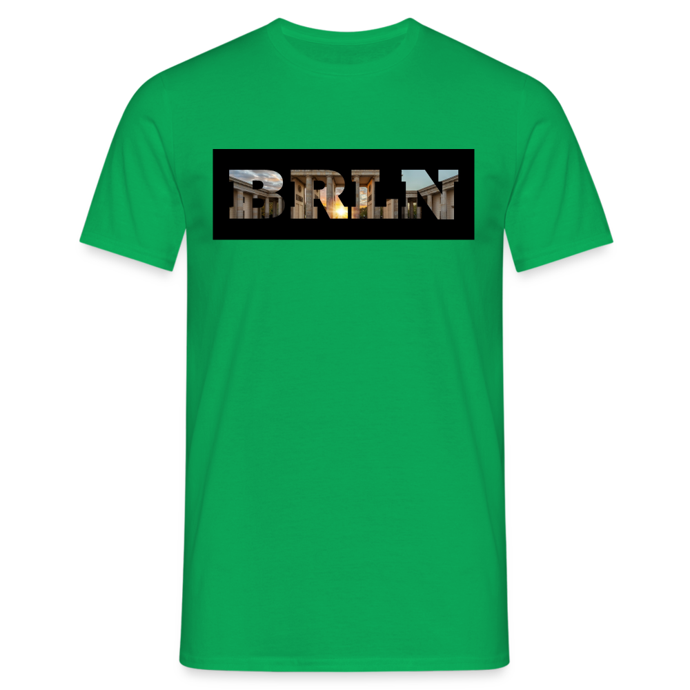 T-Shirt Berlin "BRLN Brandenburger Tor" - Kelly Green
