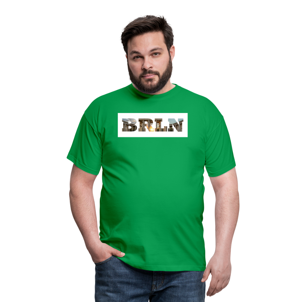 T-Shirt Berlin "BRLN Brandenburger Tor" Bright Edition - Kelly Green