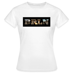 T-Shirt Ladies Berlin "BRLN Brandenburger Tor" - Weiß