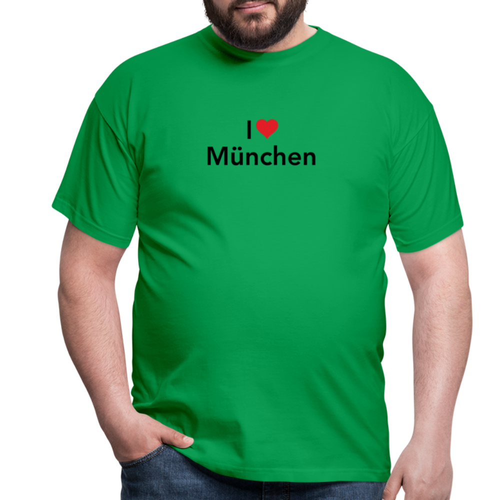 T-Shirt "I Love München" - Kelly Green