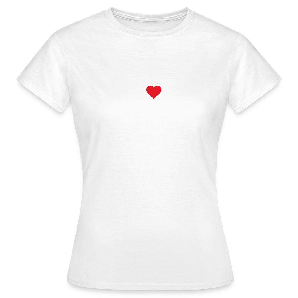 T-Shirt Ladies "I Love München" Bright Edition - Weiß
