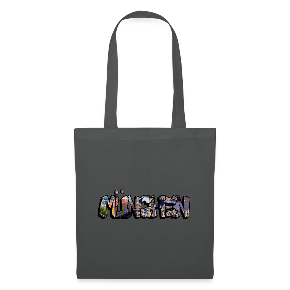Tote Bag München "Graffiti" - Graphite