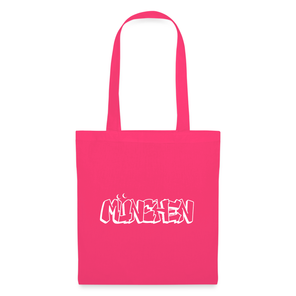 Tote Bag München "Graffiti White" - Azalea