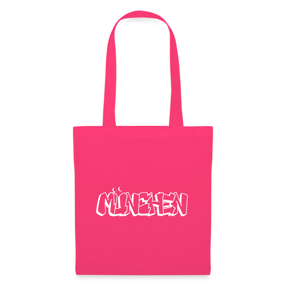 Tote Bag München "Graffiti White" - Azalea