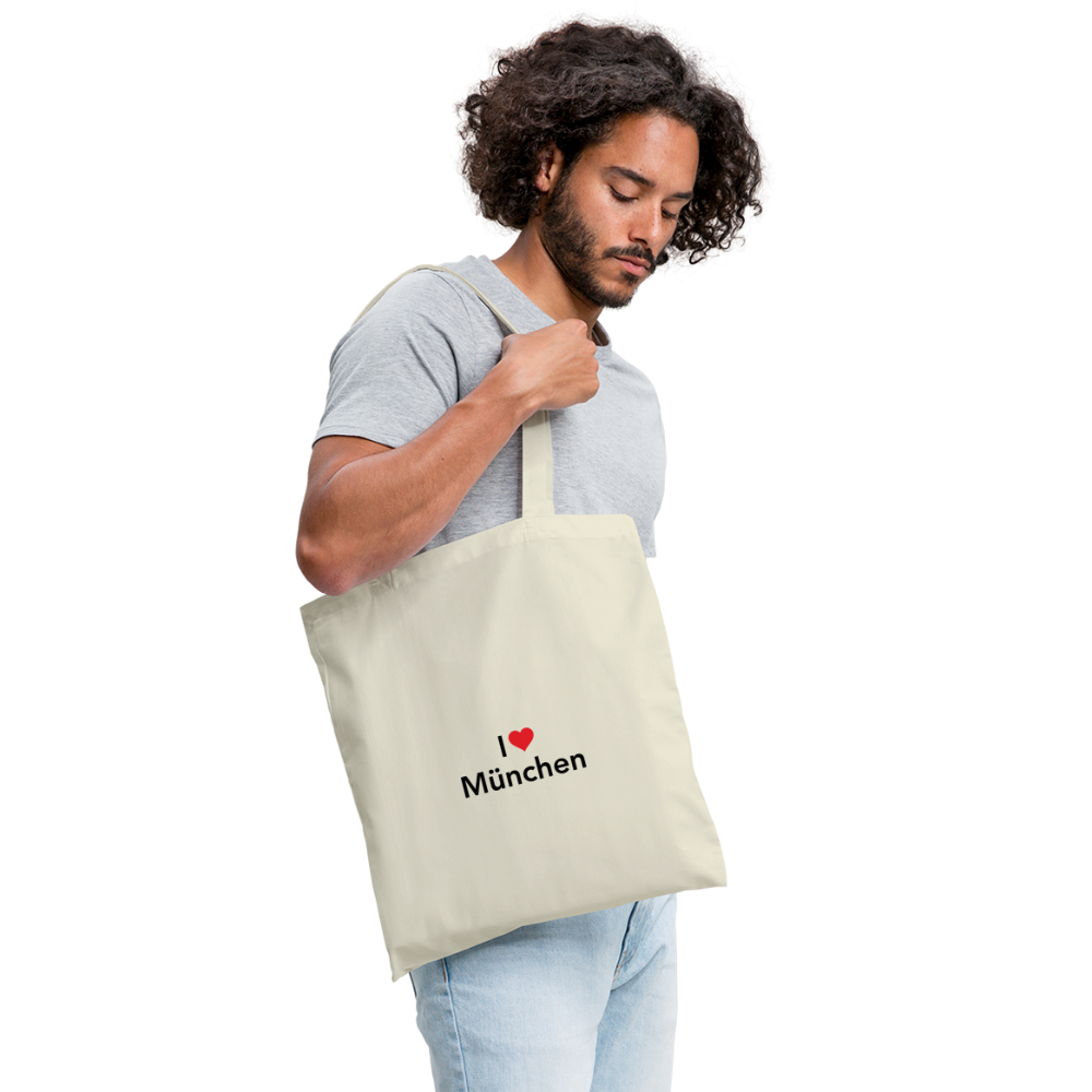 Tote Bag "I Love München" Bright Edition - Natur