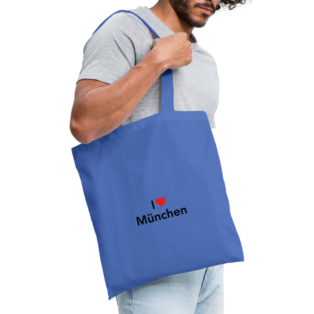 Tote Bag "I Love München" Bright Edition - Hellblau