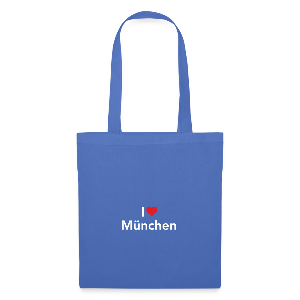 Tote Bag "I Love München" - Hellblau