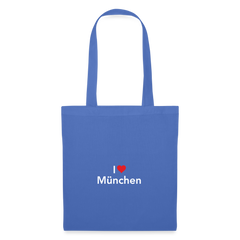 Tote Bag "I Love München" - Hellblau