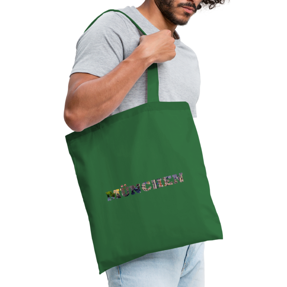 Tote Bag München "Bold Marienplatz" - Fichte