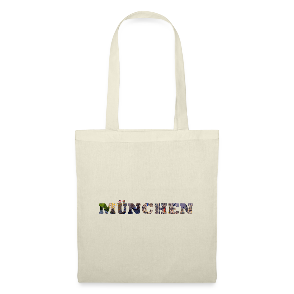 Tote Bag München "Bold Marienplatz" - Natur
