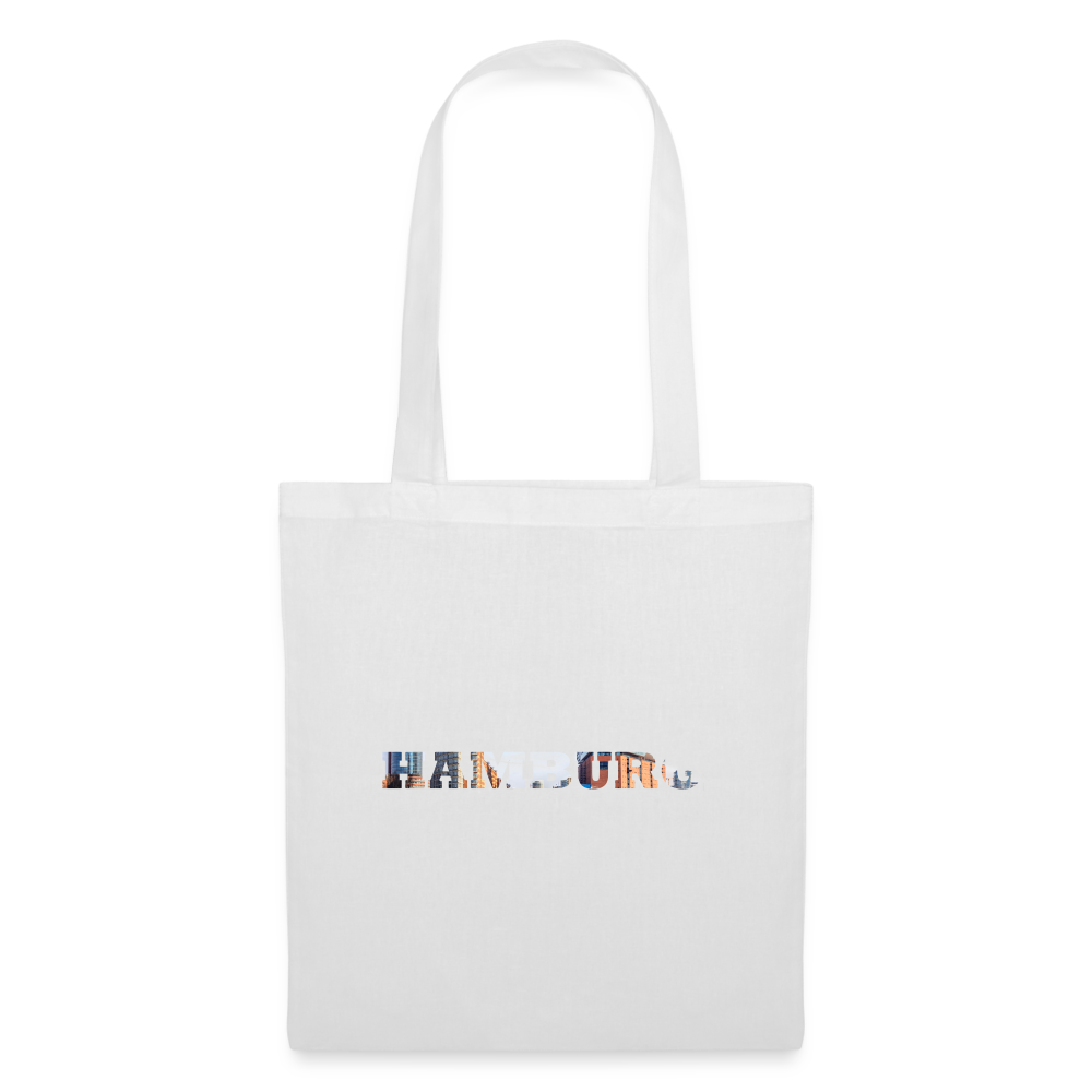 Tote Bag Hamburg "Bold" - Weiß