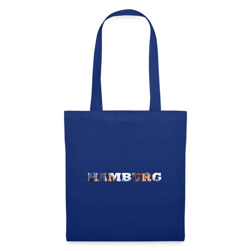 Tote Bag Hamburg "Bold" - Royalblau