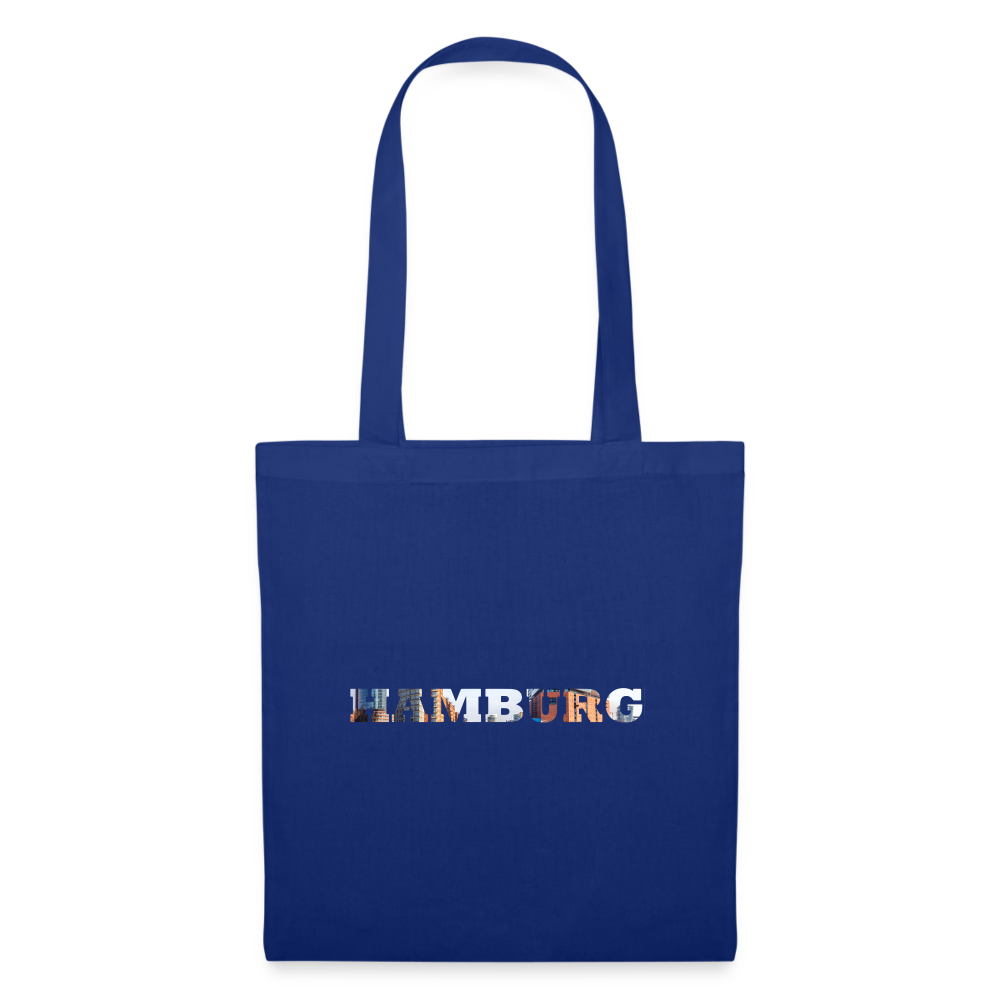 Tote Bag Hamburg "Bold" - Royalblau