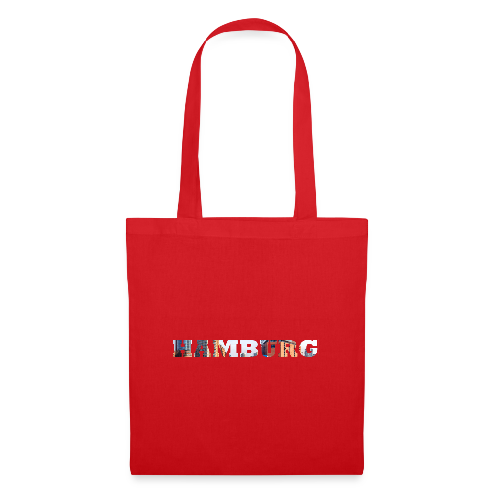 Tote Bag Hamburg "Bold" - Rot