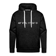 Hoodie München "GPS" Bright Edition - Anthrazit